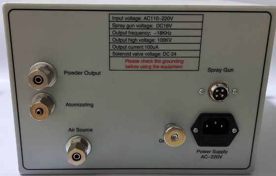 500W 220V 이동식 수동 금속 표면 코팅 정전기 분말 기계