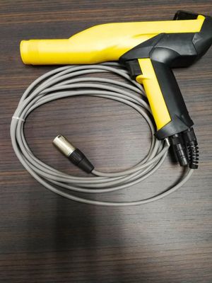 200mm 스프레이 거리 금속 코팅 프로젝트에 대한 정전적 파우더 코팅 총