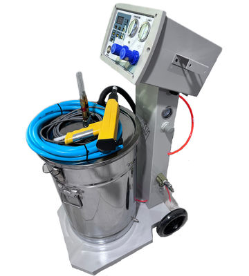 PT-S45-5 금속 표면에 대한 가루 코팅 분사 총 사용자 정의 기능 450g/min