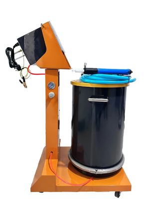 PT-S45-5 강철 기판에 대한 파우더 코팅 스프레이어 40kg 무게 550g/min 페인트 출력
