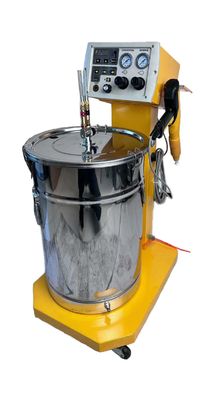 파우더 카트리지 타입 수동 파우더 코팅 장비 33KG 무게 110V/220V 전압