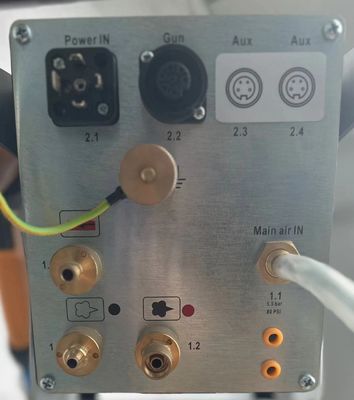 PT-S45-5 철강 기판의 파우더 코팅을 위한 전자기 스프레이어 페인팅 장비