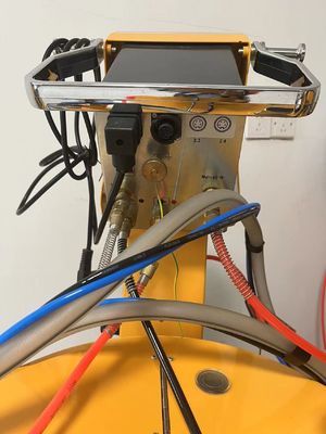 빠른 색상 변화 진동 파우더 코팅 머신 무게 49KG, 전력 40KW
