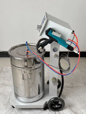 28KG 무게  Optiflex 2B 전기 정자 수동 파우더 코팅 빠른 색상 변경 시스템