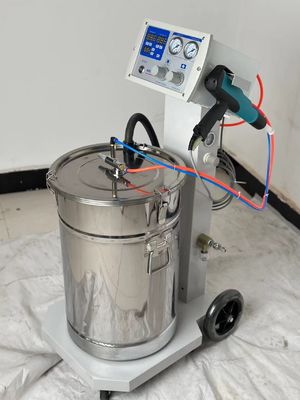 28KG 무게 Gema Optiflex 2B 전기 정자 수동 파우더 코팅 빠른 색상 변경 시스템
